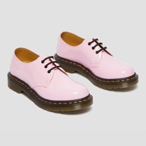 Dr. Marten’s 26422 Pink Patent Leather Oxford Shoes